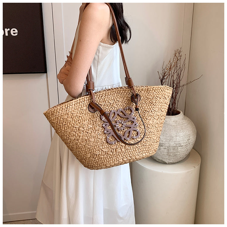 【小物】2タイプ選択可カゴバッグG21768