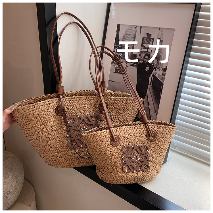 【小物】2タイプ選択可カゴバッグG21768