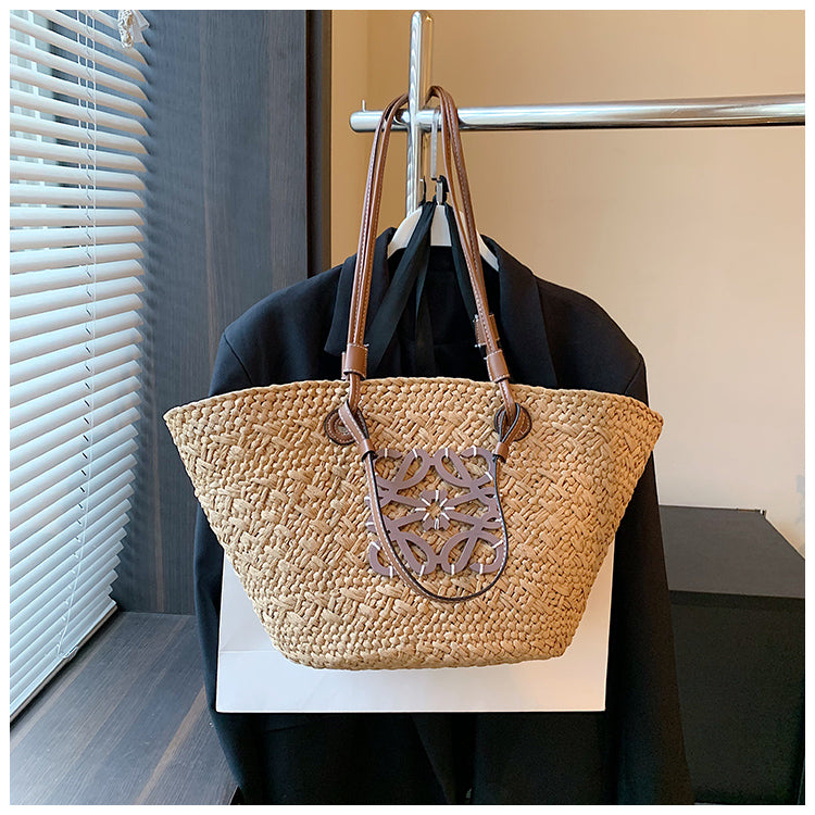 【小物】2タイプ選択可カゴバッグG21768