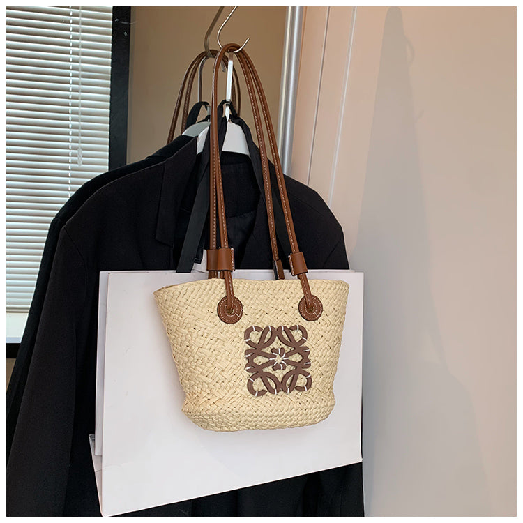 【小物】2タイプ選択可カゴバッグG21768