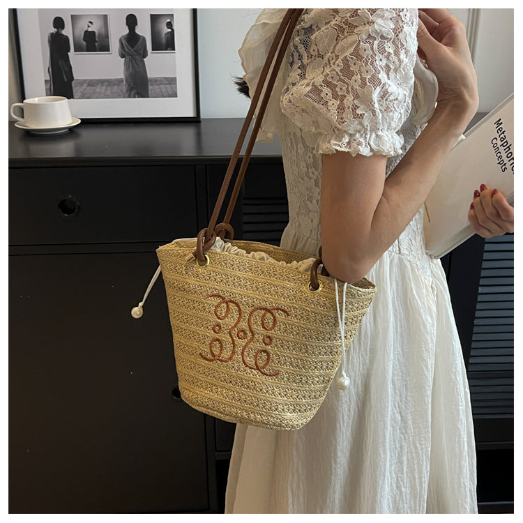 【小物】ファッションカゴバッグG21775