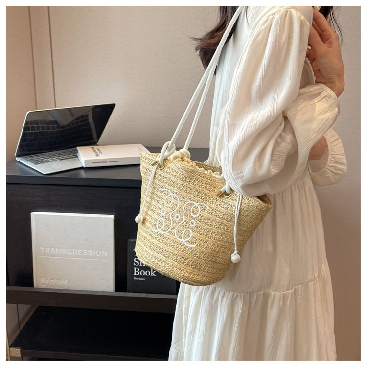 【小物】ファッションカゴバッグG21775