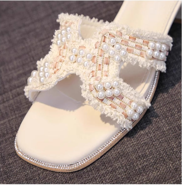 【shoes】ミドルヒールサンダルG21857