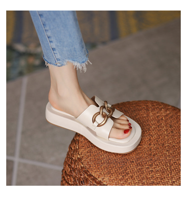 【shoes】2色選択可 厚底サンダルG21873