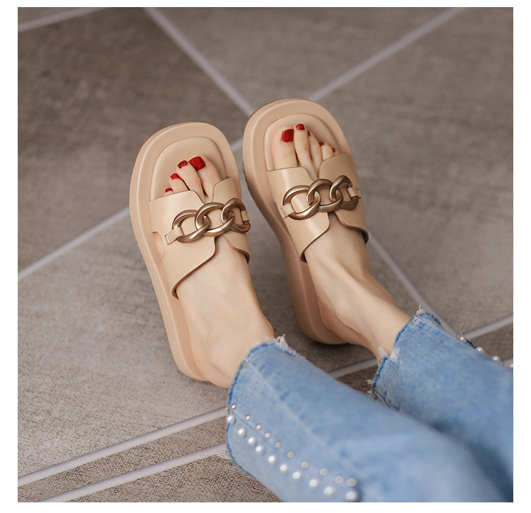 【shoes】2色選択可 厚底サンダルG21873