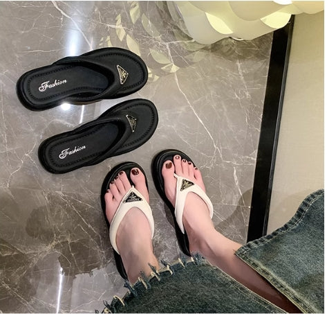 【shoes】2色選択可厚底サンダルG21879