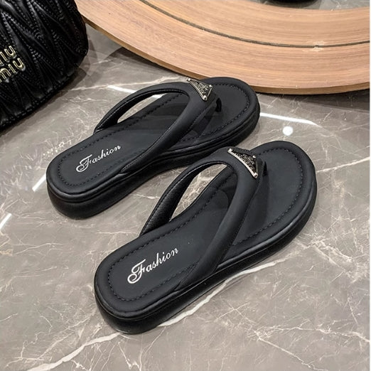 【shoes】2色選択可厚底サンダルG21879