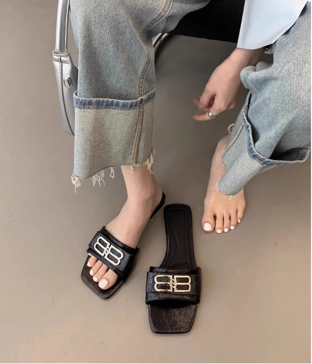 【shoes】スクエアトゥサンダルG21880