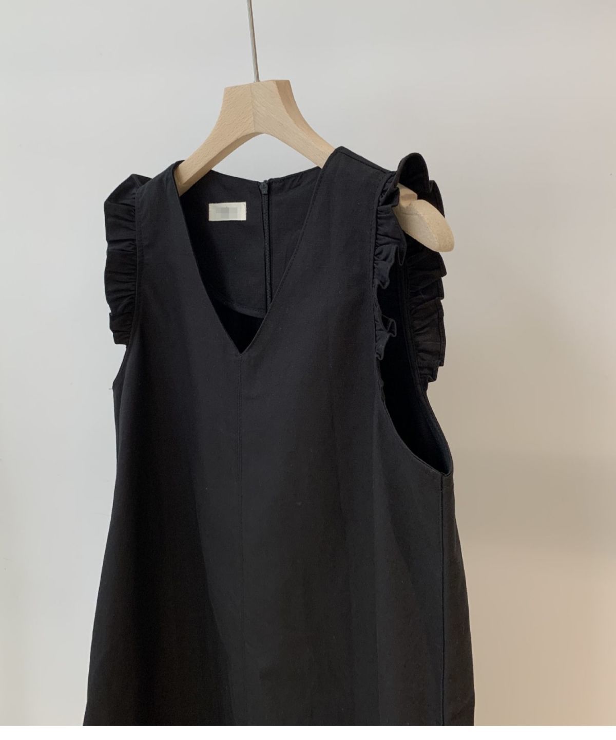 【dress】ノースリーブVネックデートワンピースG22012