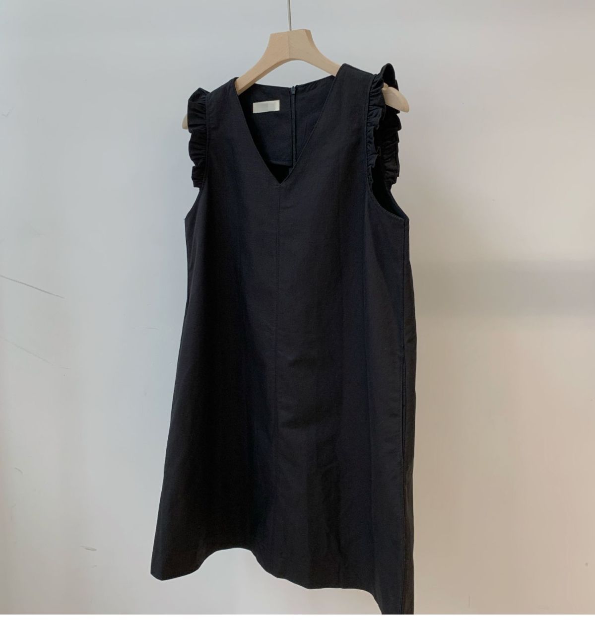 【dress】ノースリーブVネックデートワンピースG22012