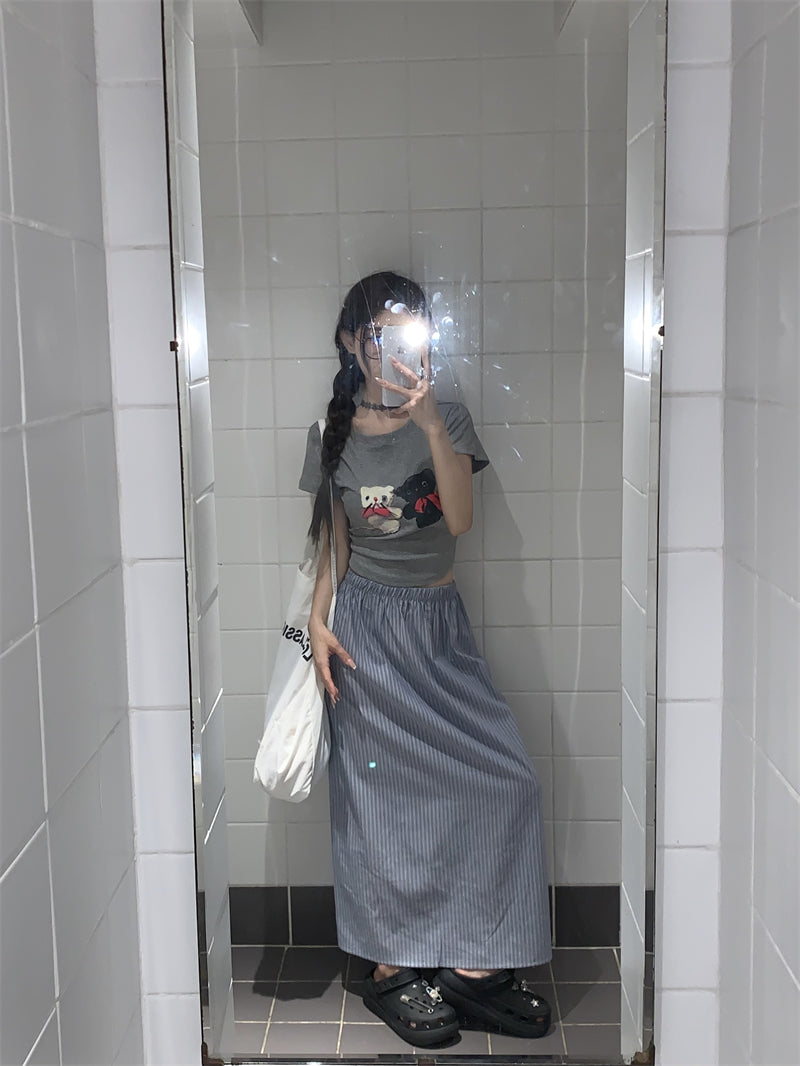 【tops】プリントTシャツG22054