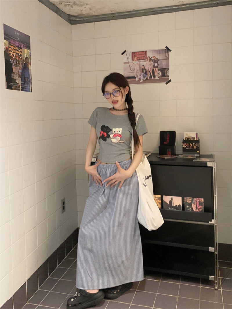 【tops】プリントTシャツG22054