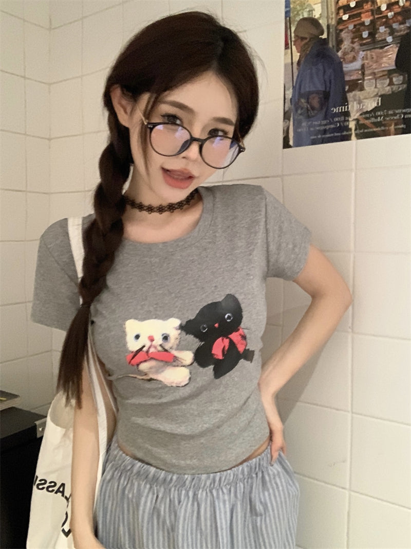 【tops】プリントTシャツG22054