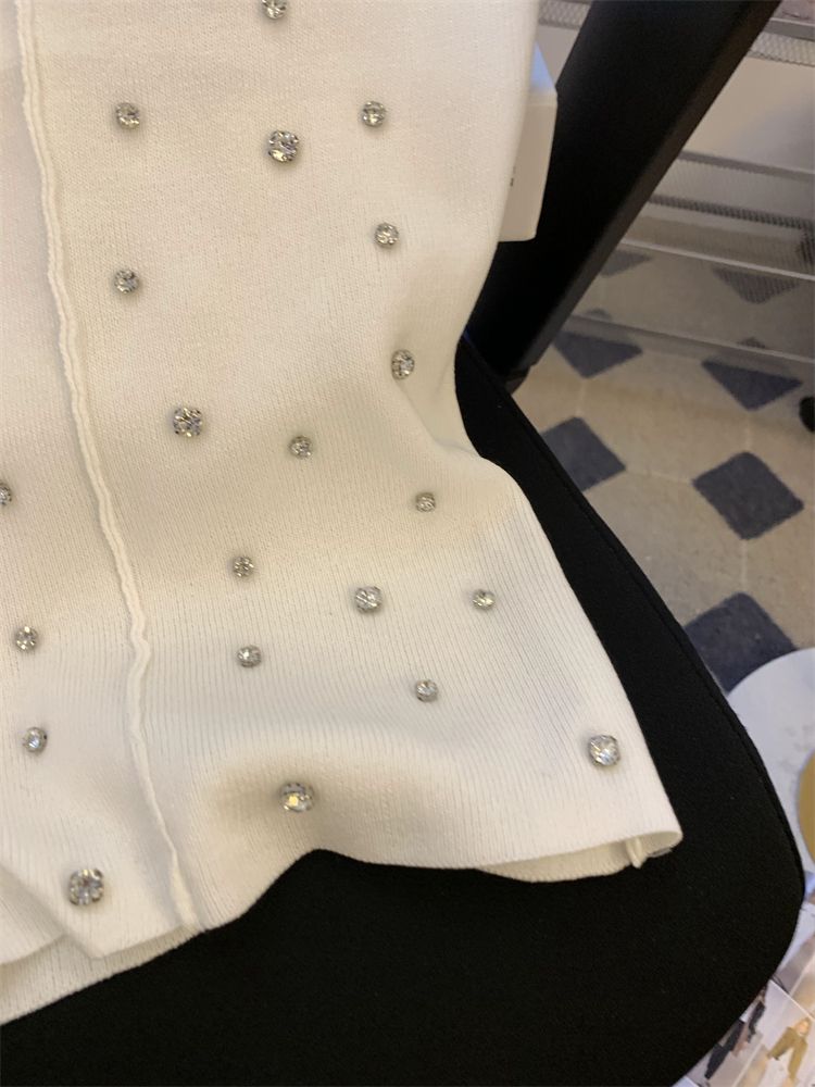 【tops】ダイヤモンドニットタンクトップG22066