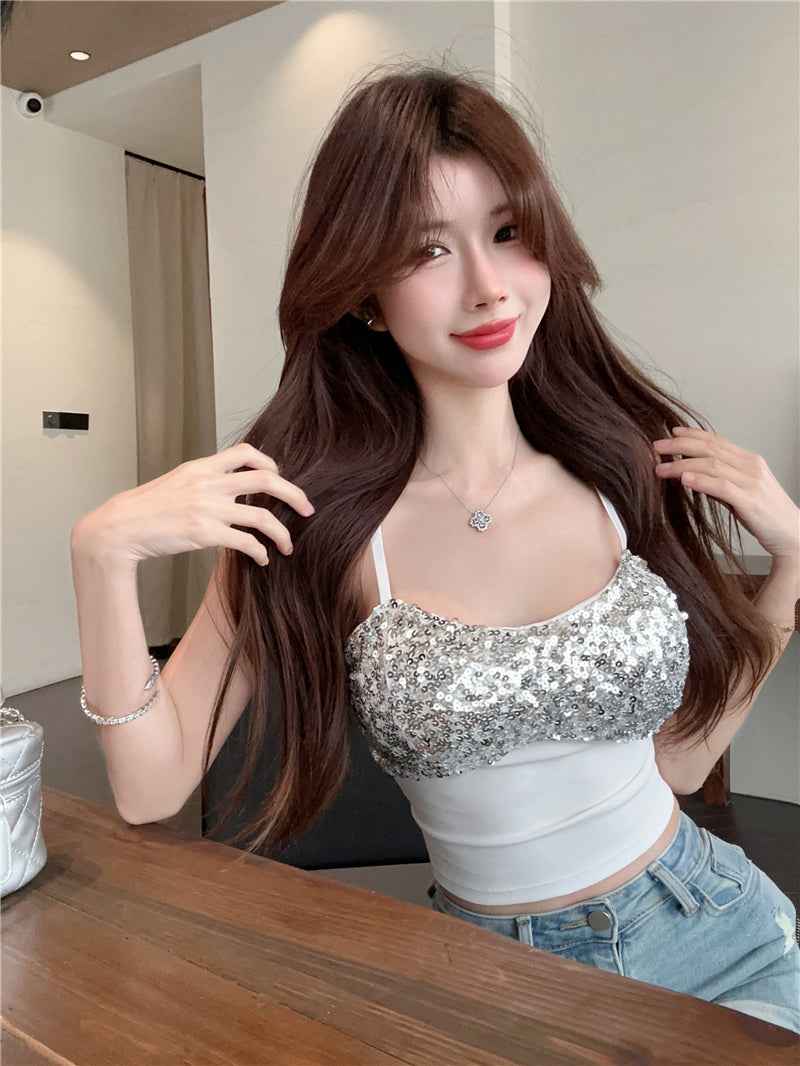 【tops】カップ付きキャミソールG22067