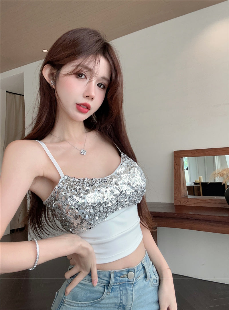 【tops】カップ付きキャミソールG22067