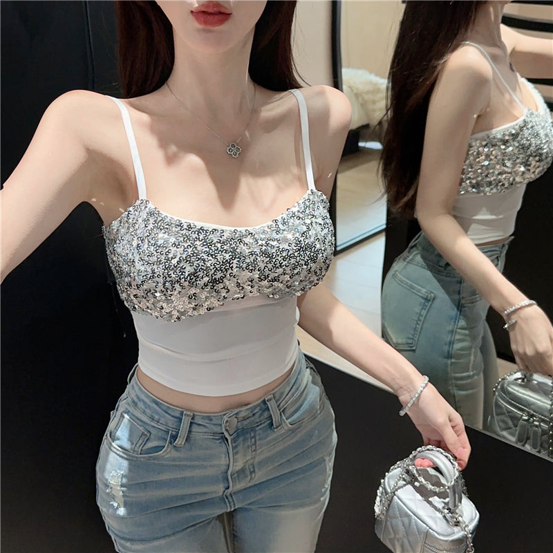 【tops】カップ付きキャミソールG22067