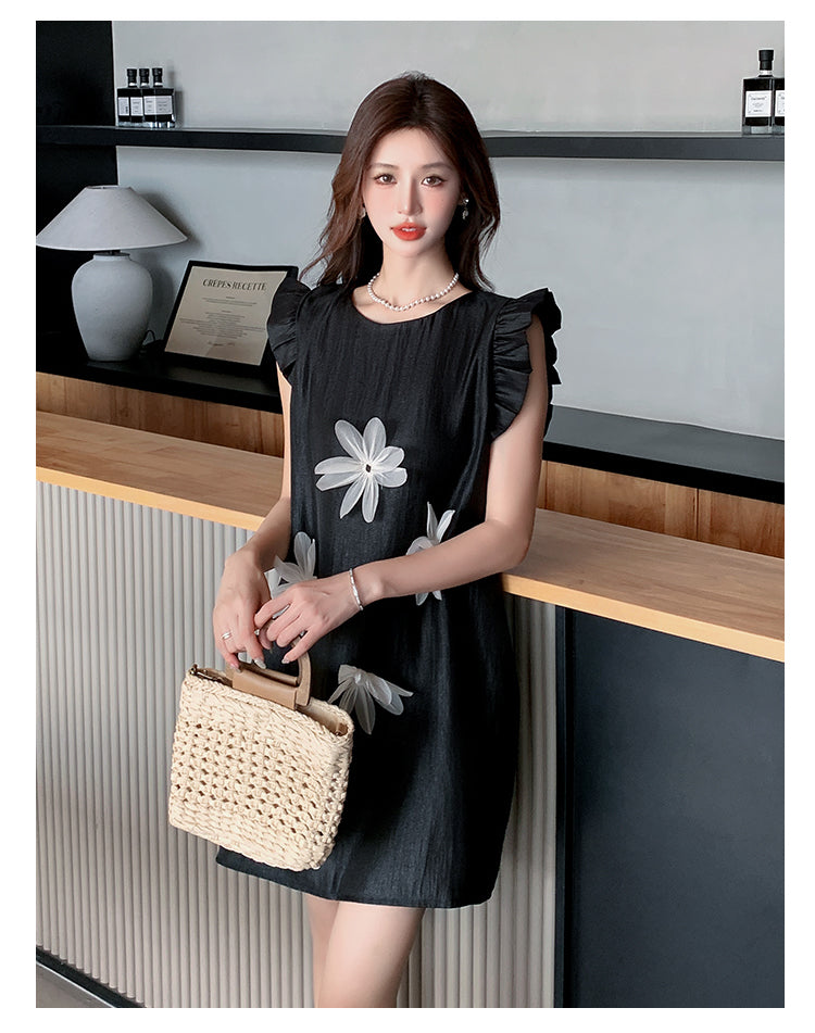 【dress】フレンチスリーブデートワンピースG22109