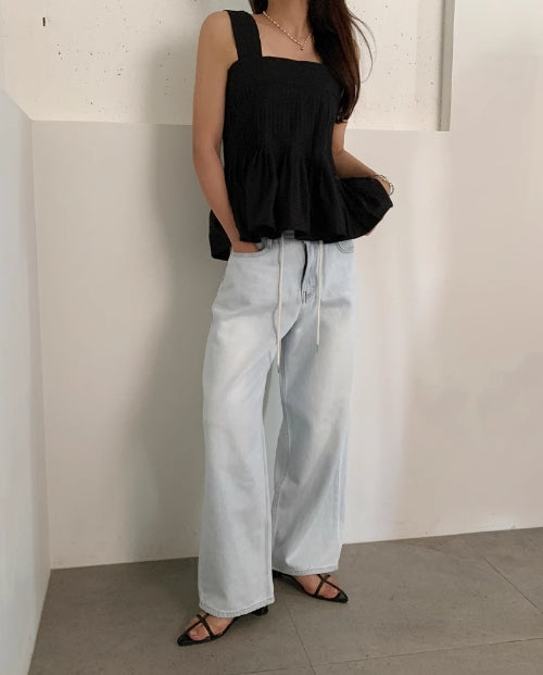 【tops】ペプラムタンクトップG22130