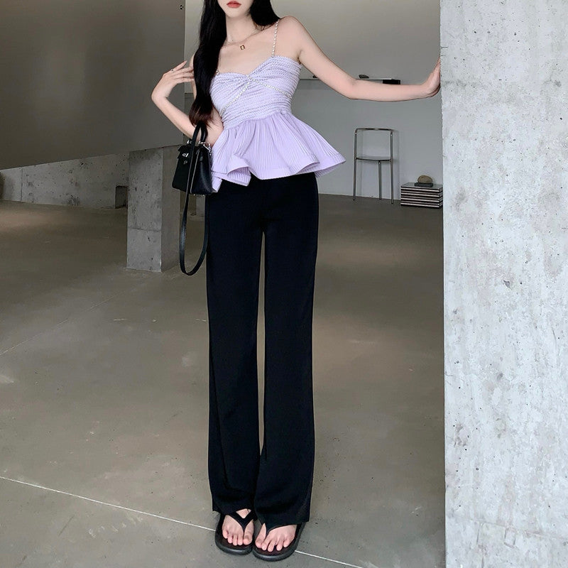 【tops】ペプラムキャミソールG22135