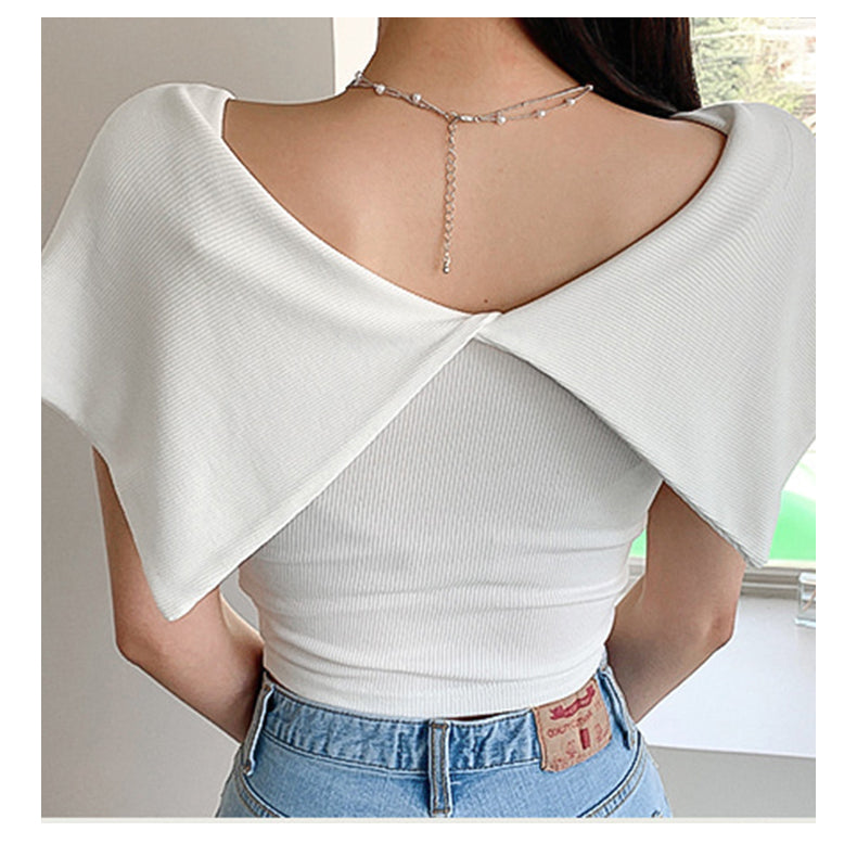 【tops】VネックTシャツG22147
