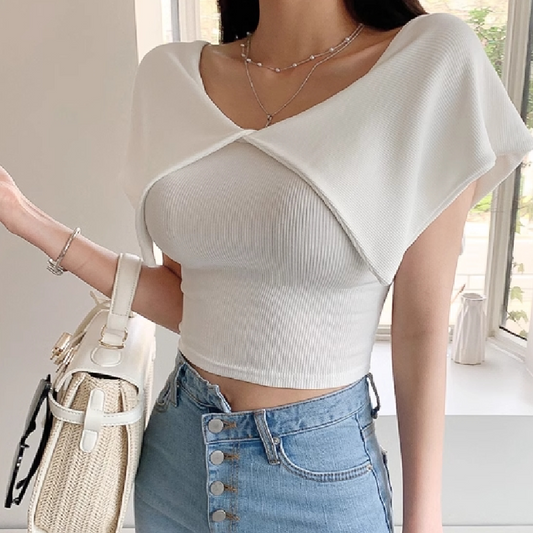 【tops】VネックTシャツG22147