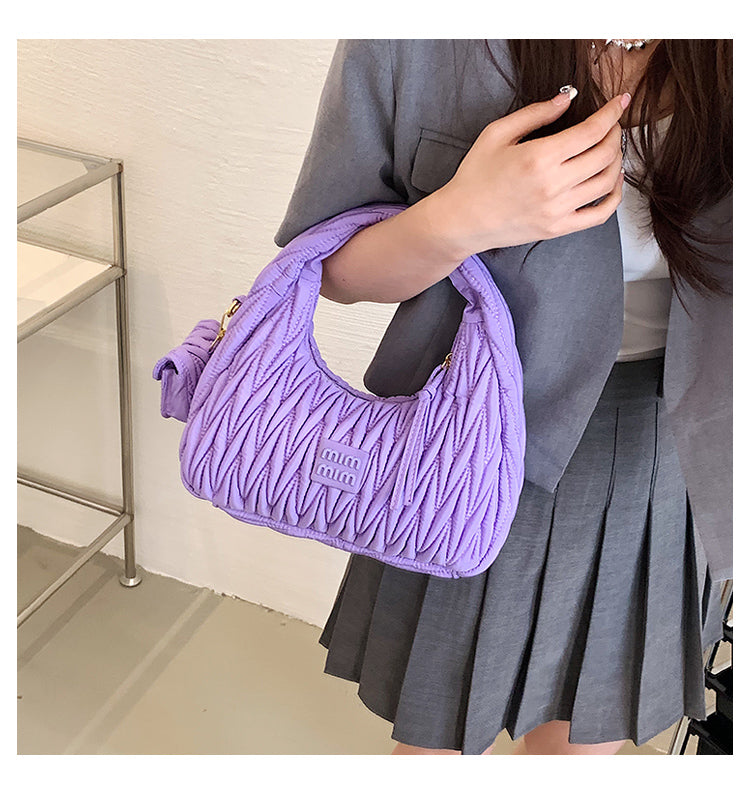 【小物】ギャザーハンドバッグG22228