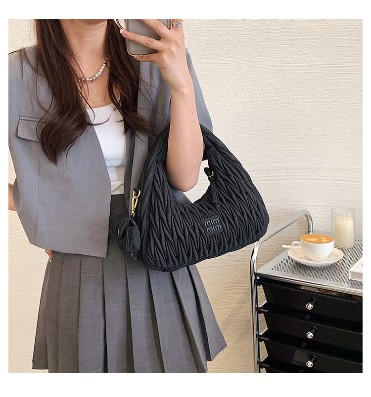 【小物】ギャザーハンドバッグG22228