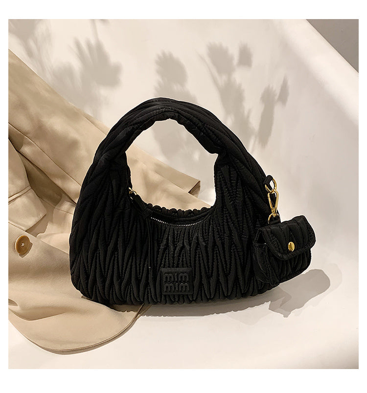 【小物】ギャザーハンドバッグG22228