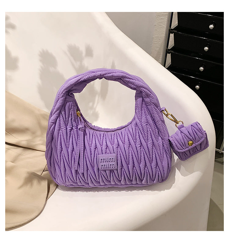 【小物】ギャザーハンドバッグG22228