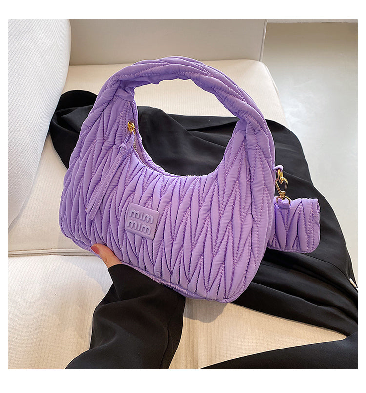 【小物】ギャザーハンドバッグG22228