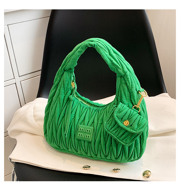 【小物】ギャザーハンドバッグG22228