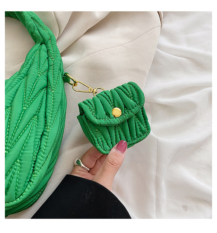 【小物】ギャザーハンドバッグG22228