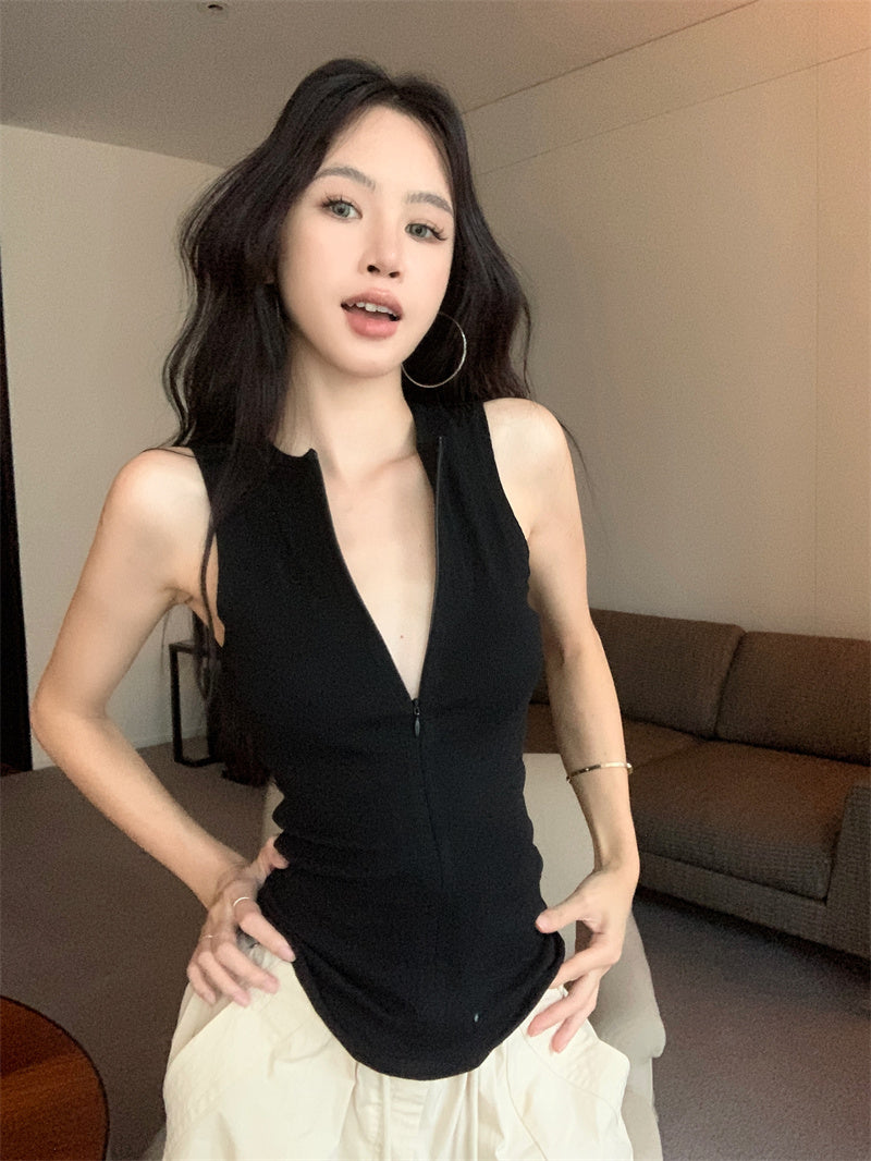 【tops】2色ノースリーブタンクトップG22274