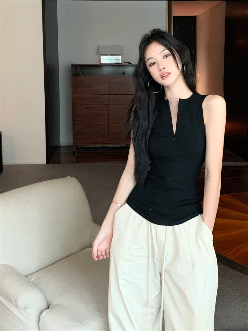 【tops】2色ノースリーブタンクトップG22274