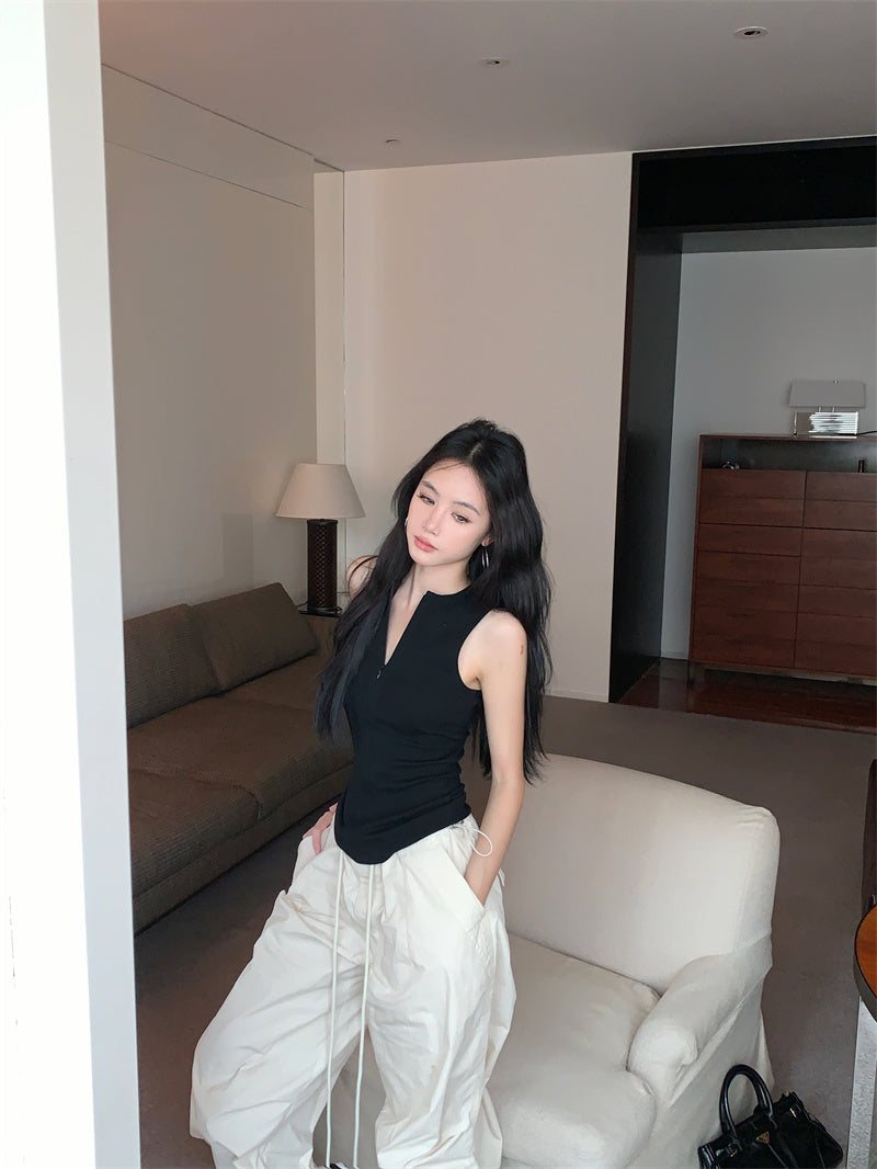 【tops】2色ノースリーブタンクトップG22274