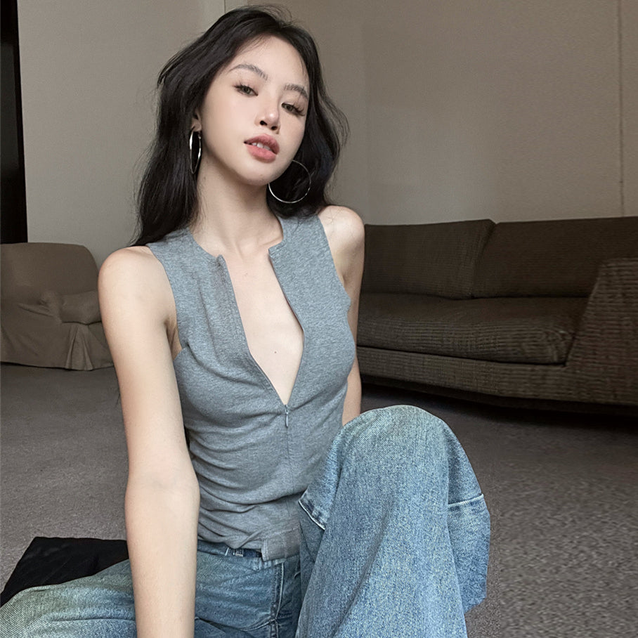 【tops】2色ノースリーブタンクトップG22274