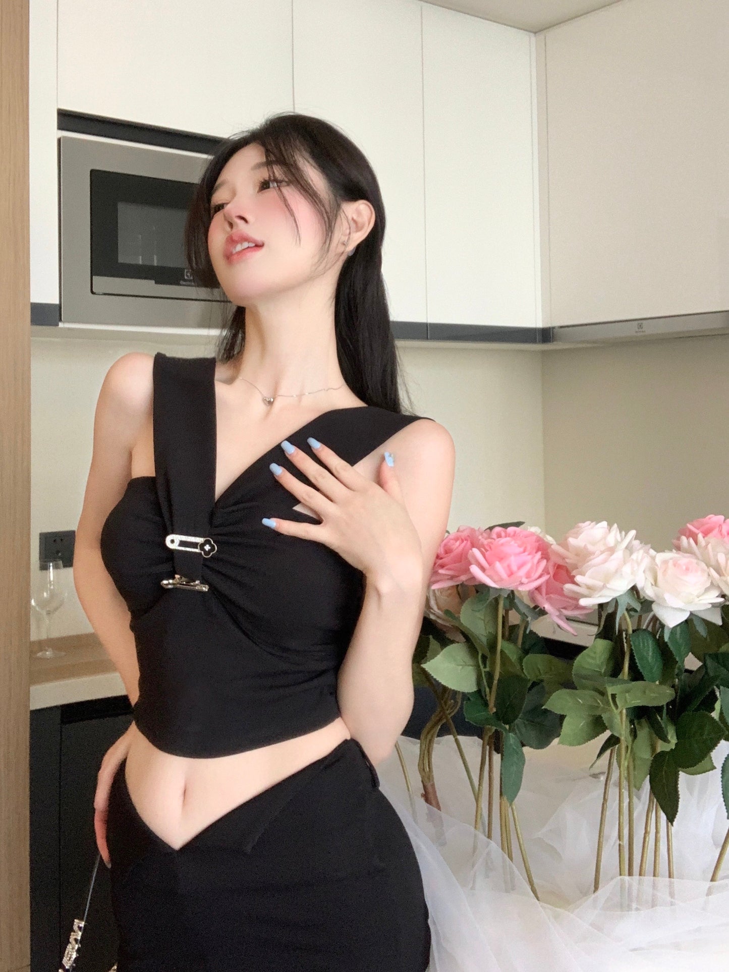 【tops】ノースリーブキャミソールG22278