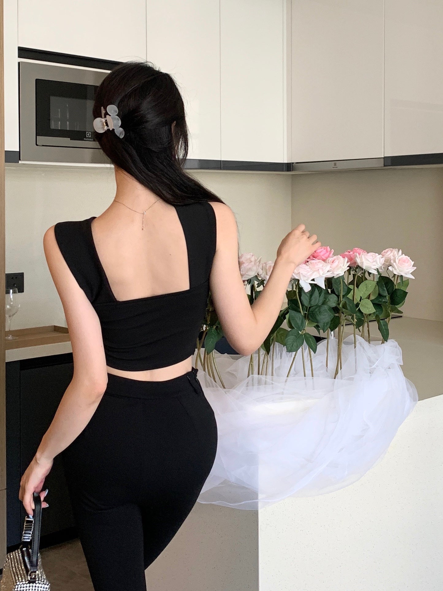 【tops】ノースリーブキャミソールG22278