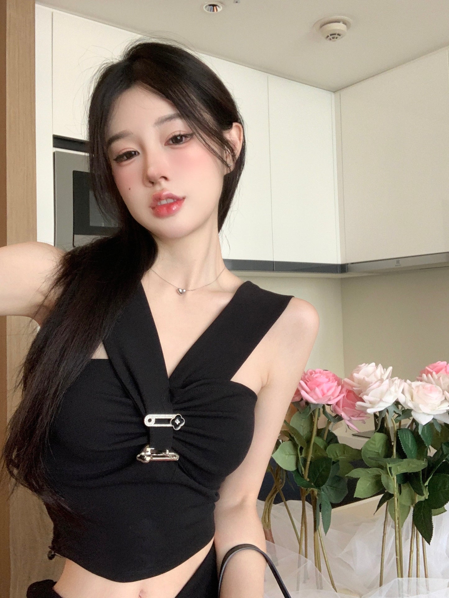 【tops】ノースリーブキャミソールG22278