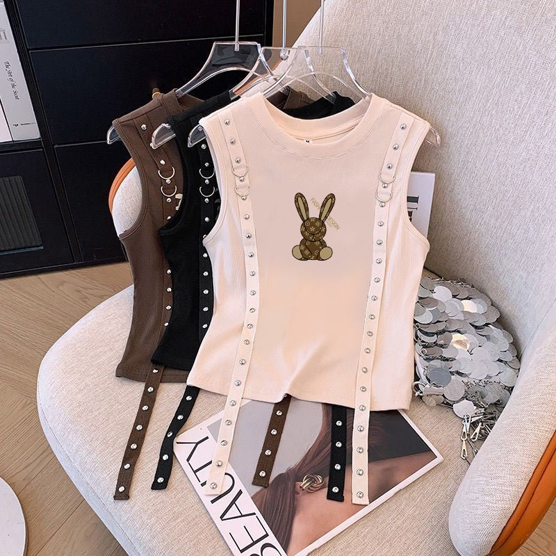 【tops】ノースリーブTシャツG22297