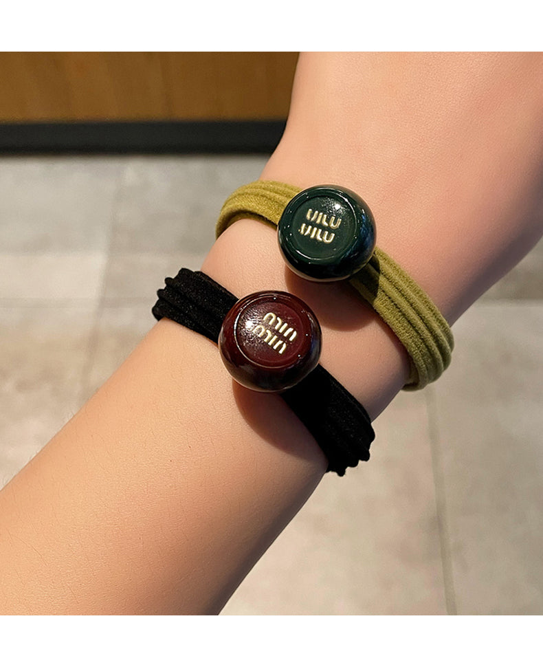 【小物】5色シュシュヘアゴムG22310