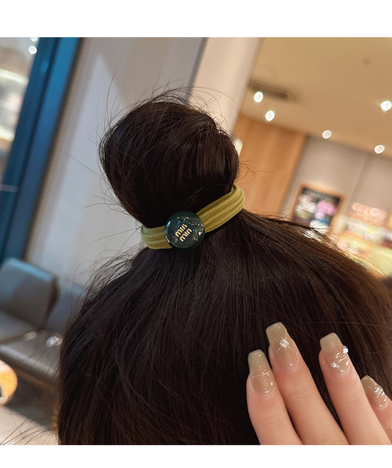 【小物】5色シュシュヘアゴムG22310