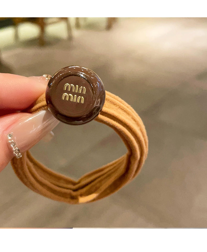 【小物】5色シュシュヘアゴムG22310