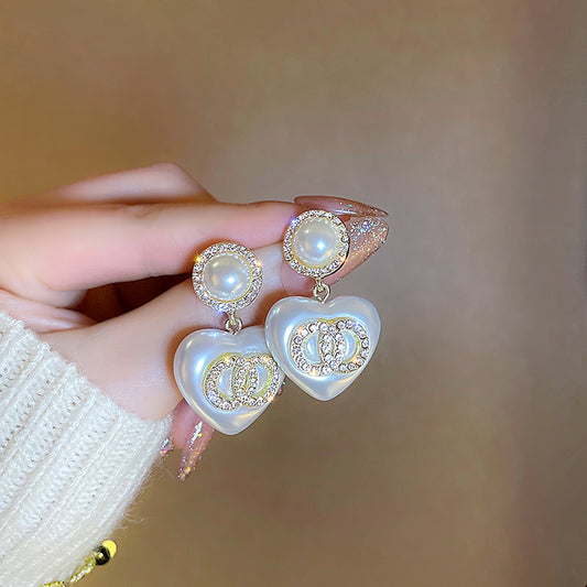 【小物】ハート柄ピアスアクセサリーG22311