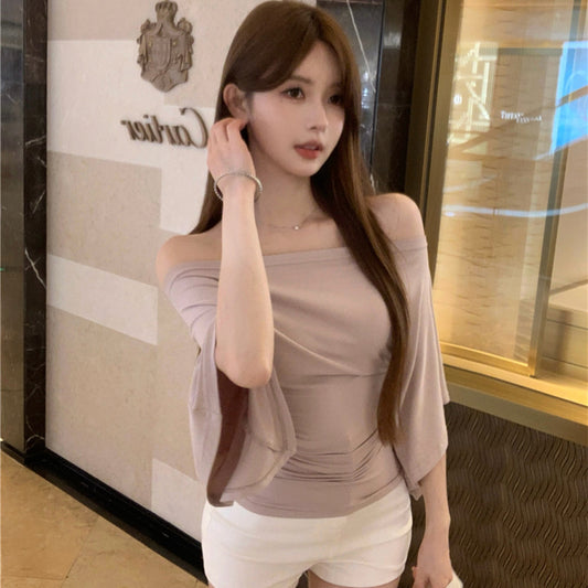 【tops】オフショルダーTシャツG22369