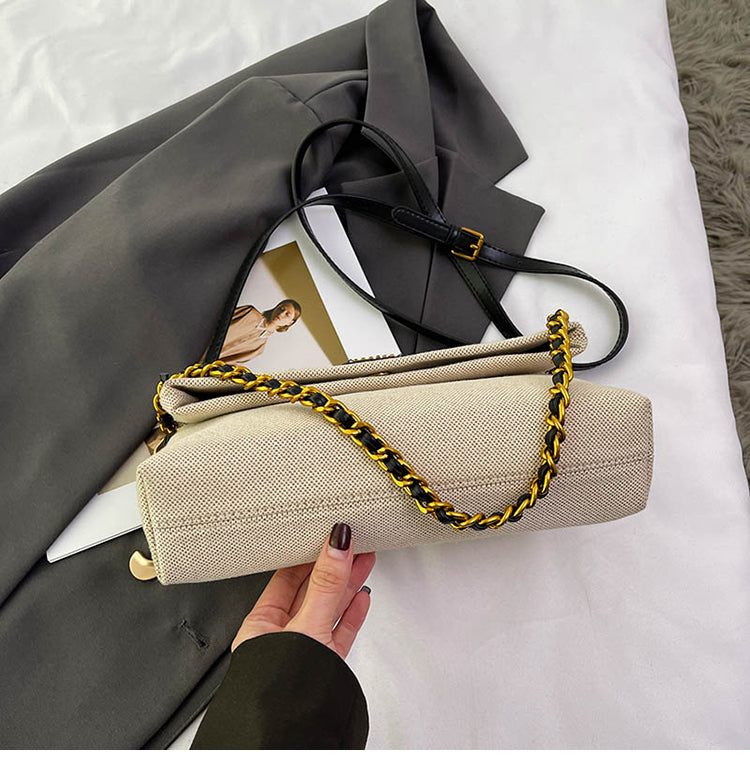 【小物】OL通勤ジッパーメッセンジャーバッグG22382