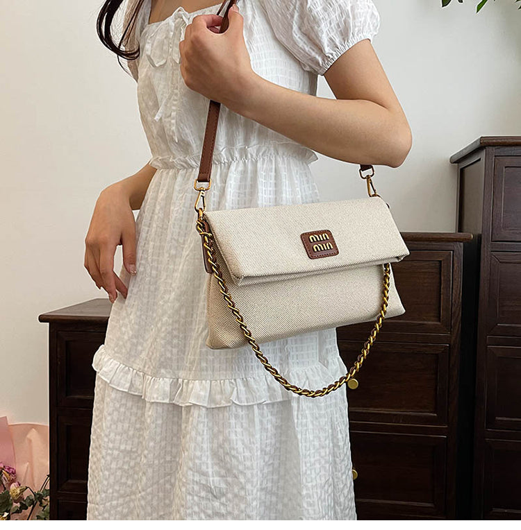 【小物】OL通勤ジッパーメッセンジャーバッグG22382