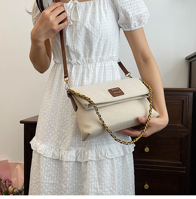 【小物】OL通勤ジッパーメッセンジャーバッグG22382