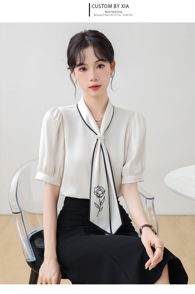 【tops】OL通勤ブラウスG22386